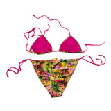 4Giveness Costume 2 Pezzi Triangolo-Slip per Bambina 125GBWBK5252 GIALLO 4GIVENESS 