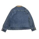 Please Jeansjacke mit Reißverschluss und Kontrastkragen Blau für Jungen