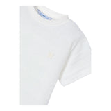 Mayoral T-Shirt In Maglia Girocollo Tinta Unita per Bambino 3028 BIANCO MAYORAL 