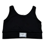 Imperial Top Giromanica Tinta Unita con Logo per Bambina M23070G75 NERO IMPERIAL 