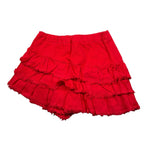 Lu Lu By Miss Grant Gonna tinta unita Asimmetrica Rosso per Bambina LL608 ROSSO LU LU BY MISS GRANT 