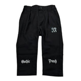 John Richmond Pantalone Tinta Unita con Elastico In Vita per Neonato RIP23083PA NERO JOHN RICHMOND 