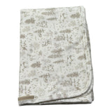 Bamboom+Babies Coperta Tinta Unita con Stampe per Neonato 215 PANNA BAMBOOM+BABIES 