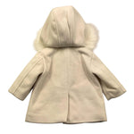 BARCELLINO cappotto tinta unita cn cappuccio Beige per Neonato 116113 BEIGE BARCELLINO 