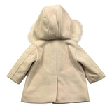 BARCELLINO cappotto tinta unita cn cappuccio Beige per Neonato 116113 BEIGE BARCELLINO 