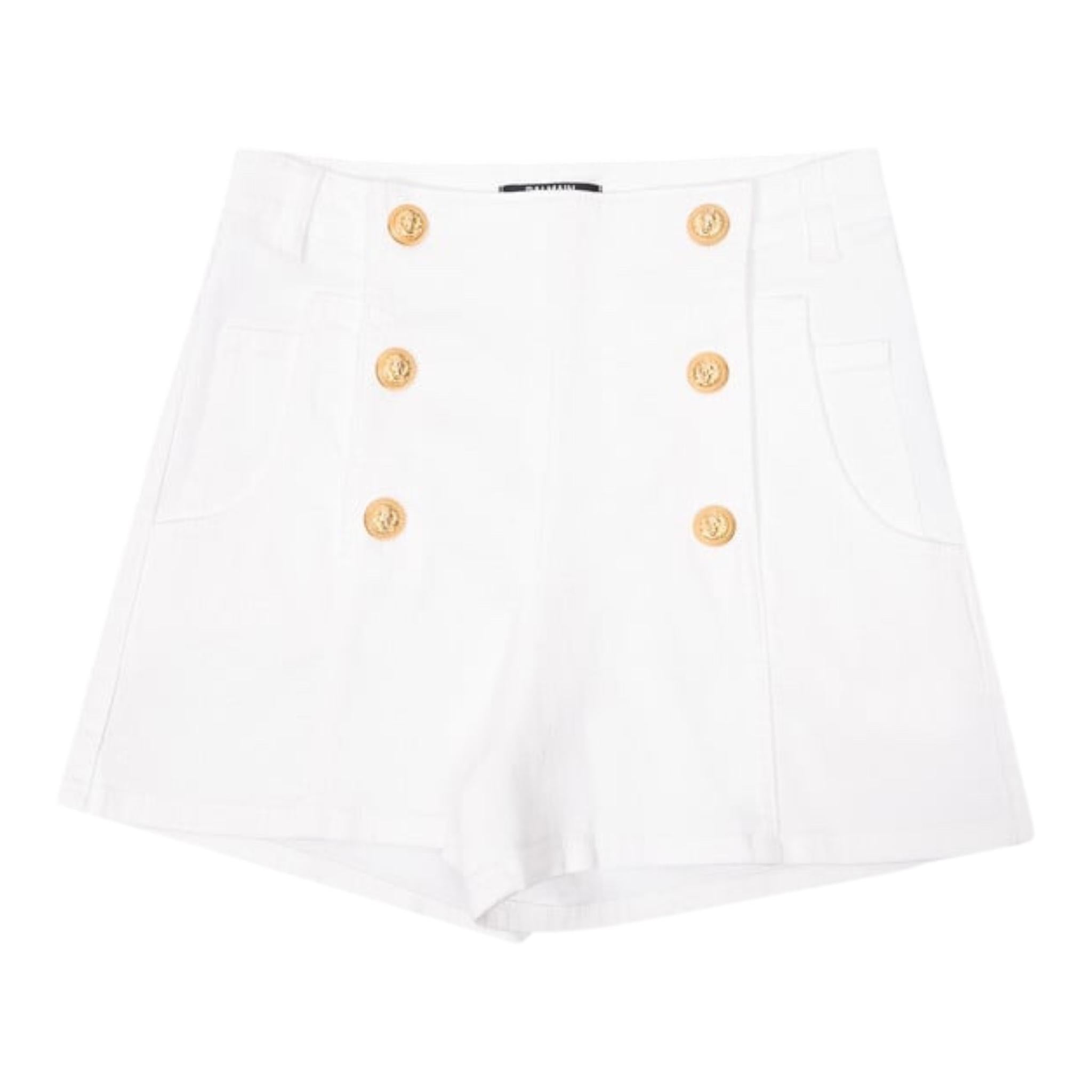 BALMAIN BU6C99BIANCO