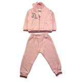 EBITA completo 3 pezzi felpa-shirt-pantalone Rosa per Neonata 3528 ROSA EBITA 