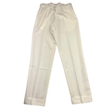 Numbers Pantalone Tinta Unita Con Elstico In Vita Panna Per Bambino