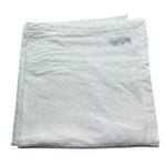 Saint Barth telo mare Tinta Unita Traforata per Bambina 00238LL BIANCO SAINT BARTH 