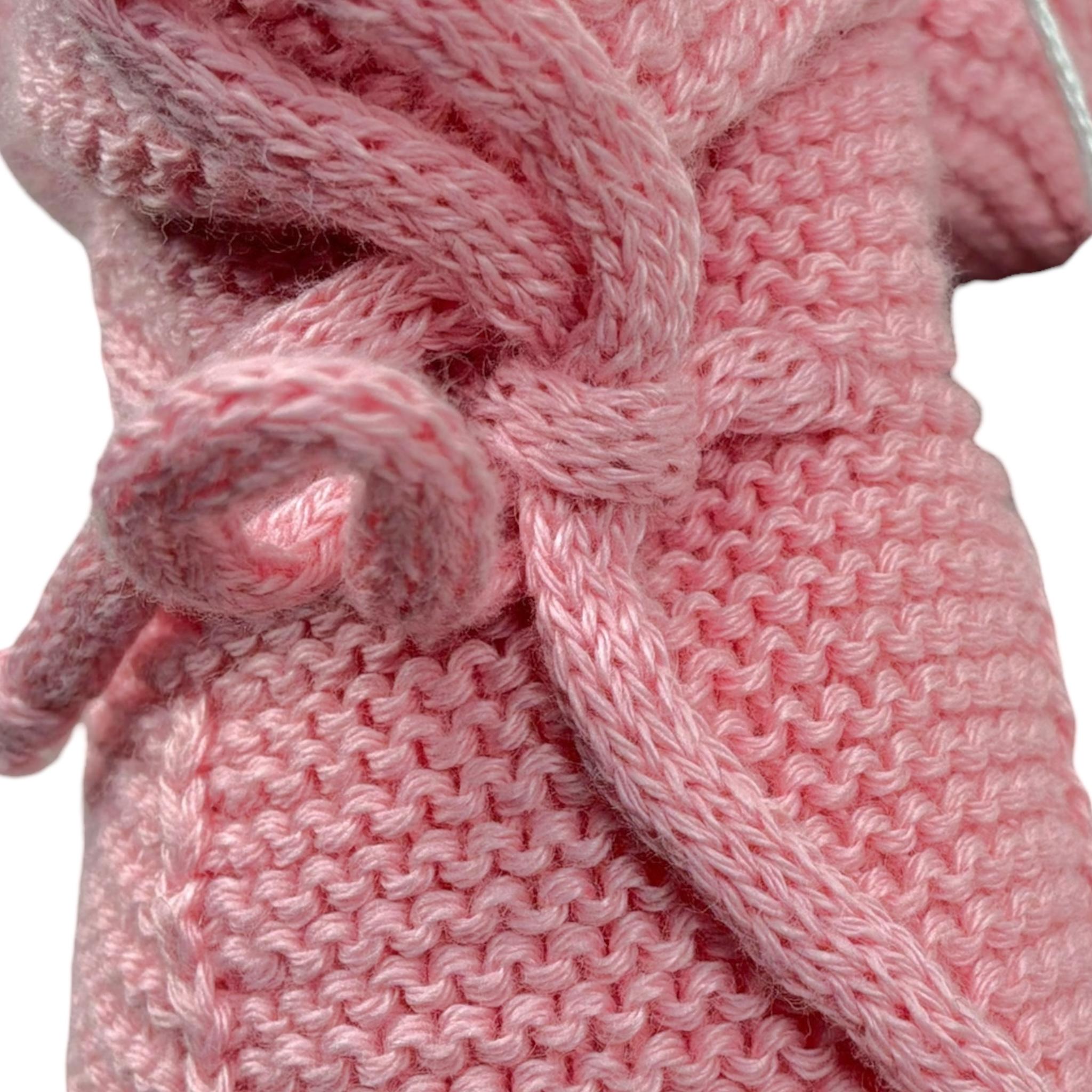 Le Coconne Babbucce Tinta Unita per Neonata LCN0575 ROSA LE COCONNE 