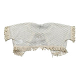 Please Coprispalle Tinta Unita con Trafori per Bambina MG01230G72X PANNA PLEASE 