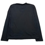 EMPORIO ARMANI shirt girocollo tinta unita con stampa logo brillantinata Nero per Bambina 6D3T17 NERO EMPORIO ARMANI 