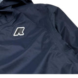 K-Way Giubbino Tinta Unita con Zip E Cappuccio per Bambino K41345W BLU K-WAY 