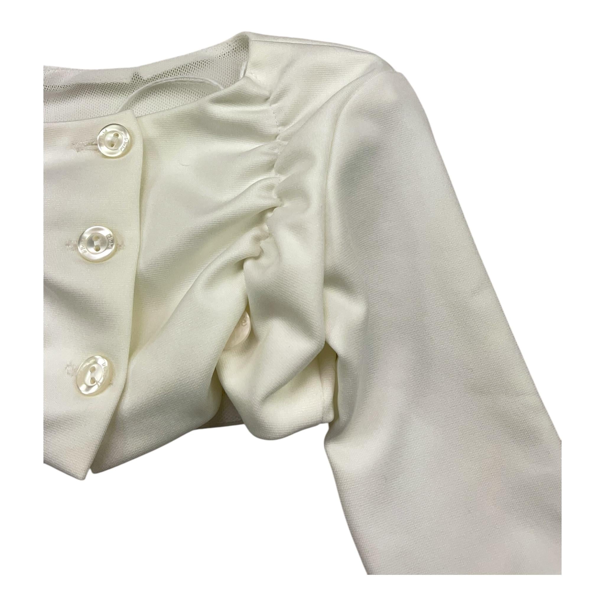 LE BEBE' coprispalle tinta unita Panna per Neonata LBG6186 PANNA LE BEBE' 