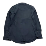 Cr7 Camicia Manica Lunga Tinta Unita per Bambino FW19 NERO CR7 