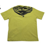 C.P. Company T-Shirt tinta unita con Stampa Verde per Neonato 13CKTS024A VERDE C.P. COMPANY 