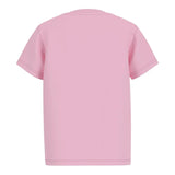 Guess T-Shirt Tinta Unita con Stampa per Neonata H4BT01I3Z14 ROSA GUESS 