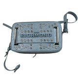 John Richmond Borsa Tinta Unita con Logo E Applicazioni per Bambina RGP26227BO AZZURRO JOHN RICHMOND 