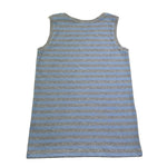 Trussardi Canotta Girocollo Fantasia A Righe per Bambino TGP26041CN AZZURRO TRUSSARDI 