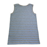 Trussardi Canotta Girocollo Fantasia A Righe per Bambino TGP26041CN AZZURRO TRUSSARDI 