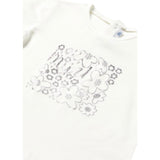 Mayoral T-Shirt Girocollo Tinta Unita con Stampa per Bambina 105 BIANCO MAYORAL 