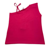 Gaelle Einfarbiges Tanktop mit Logo Fuchsia für Mädchen