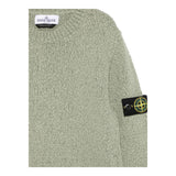 Stone Island Maglia Girocollo Tinta Unita con Logo per Bambino K1S165100019 VERDE STONE ISLAND 