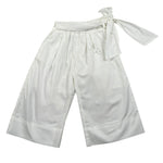 Liu Jo Pantalone Tinta Unita Modello Palazzo per Neonata KA5063NX BIANCO LIU JO 