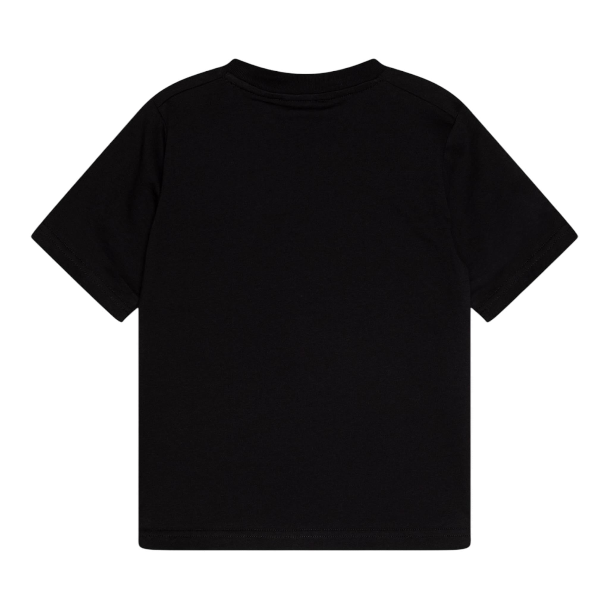 Dsquared2 T-Shirt Tinta Unita con Stampa per Bambino DQ2857 NERO DSQUARED2 