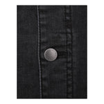 Stella Mccartney Giubbino In Denim Tinta Unita con Stampa per Bambino Z0531 NERO STELLA McCARTNEY 