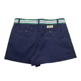 Ralph Lauren Short Tinta Unita con Cinturino per Bambina 313834890013 BLU RALPH LAUREN 