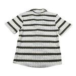 Never Too Camicia tinta unita con Fantasia A Righe Panna per Bambino NT2430N PANNA NEVER TOO 
