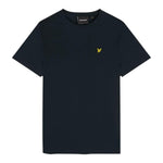 Lyle&Scott T-Shirt Tinta Unita con Logo per Bambino 48067 NERO LYLE&SCOTT 