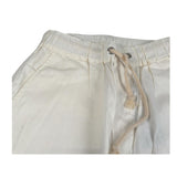 Please Pantalone tinta unita con Elastico In Vita Panna per Bambino PE84300B38 PANNA PLEASE 