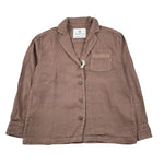 Dusty Color Camicia Manica Lunga Tinta Unita per Bambino DJWS5017OS MARRONE DUSTY COLOR 