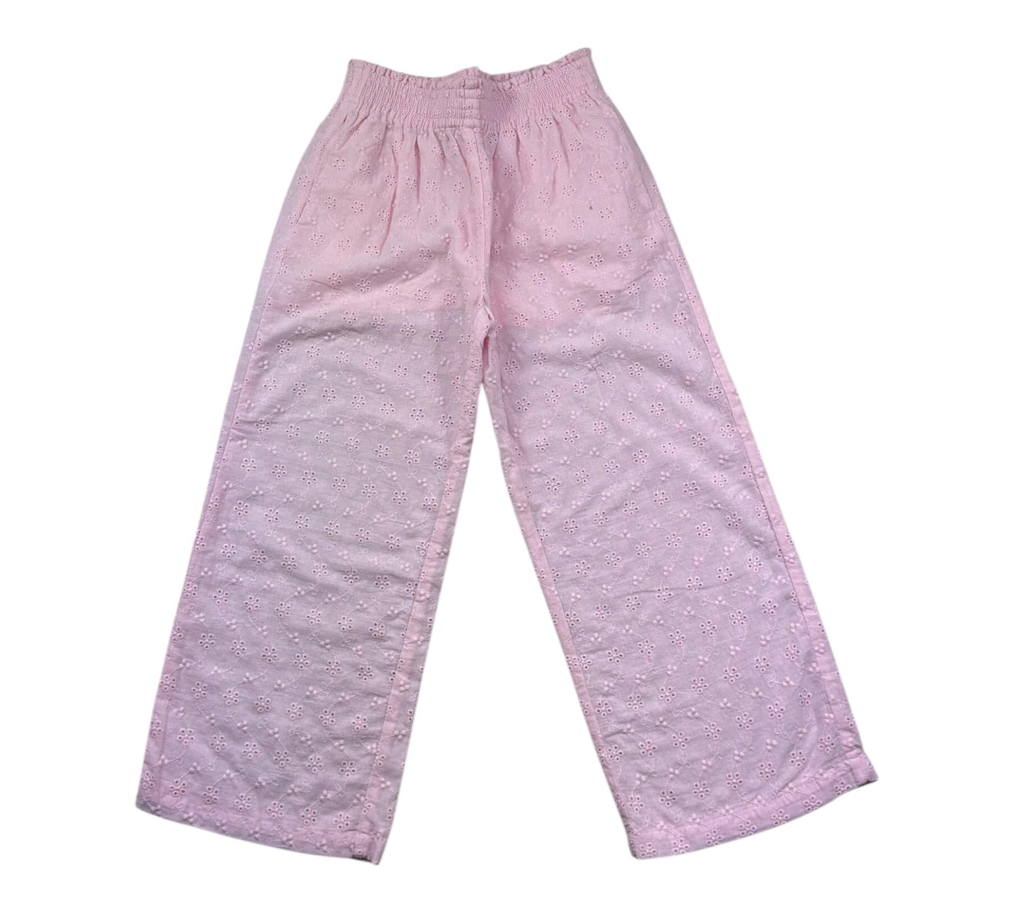 Saint Barth Pantalone Tinta Unita Modello Palazzo per Bambina PATRICIA ROSA SAINT BARTH 