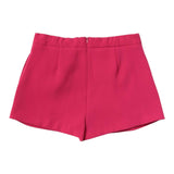 Elisabetta Franchi Short Tinta Unita con Applicazione Logo per Bambina EFBE49 FUXIA ELISABETTA FRANCHI 