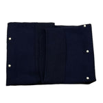 LITTLE BEAR coperta tinta unita con ricami in contrasto Blu per Neonato 9114 BLU LITTLE BEAR 
