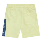 Guess Bermuda Tuta Tinta Unita con Logo per Neonato N3GD03KA6R0N GIALLO GUESS 