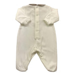 STORY LORIS tutine tinta unita con stampa Bianco per Neonata 115601X BIANCO STORY LORIS 