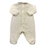 STORY LORIS tutine tinta unita con stampa Bianco per Neonata 115601X BIANCO STORY LORIS 