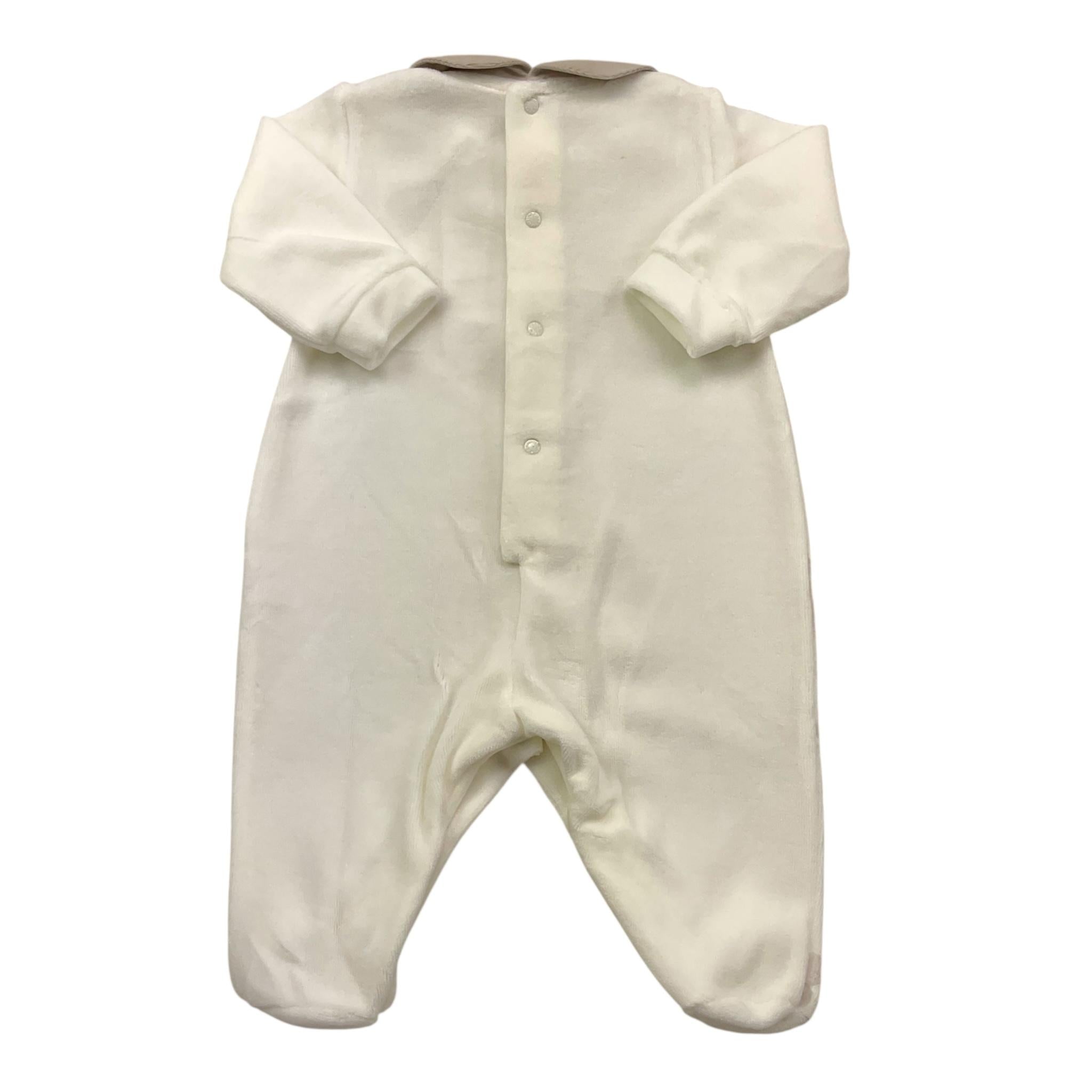 STORY LORIS tutine tinta unita con stampa Bianco per Neonata 115601X BIANCO STORY LORIS 