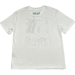 Just Cavalli T-Shirt Girocollo Tinta Unita con Stampa per Bambino JBP26071TS BIANCO JUST CAVALLI 