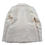 Fun & Fun Giacca Tinta Unita Doppiopetto per Bambina FCJJK01126 CREMA FUN & FUN 