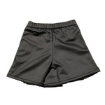 LOSAN short in ecopelle tinta unita Nero per Bambina LKGA00403 NERO LOSAN 