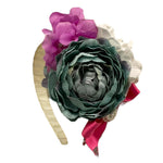 Fun & Fun Cerchietto Tinta Unita con Applicazione per Bambina CRCC PANNA FUN & FUN 