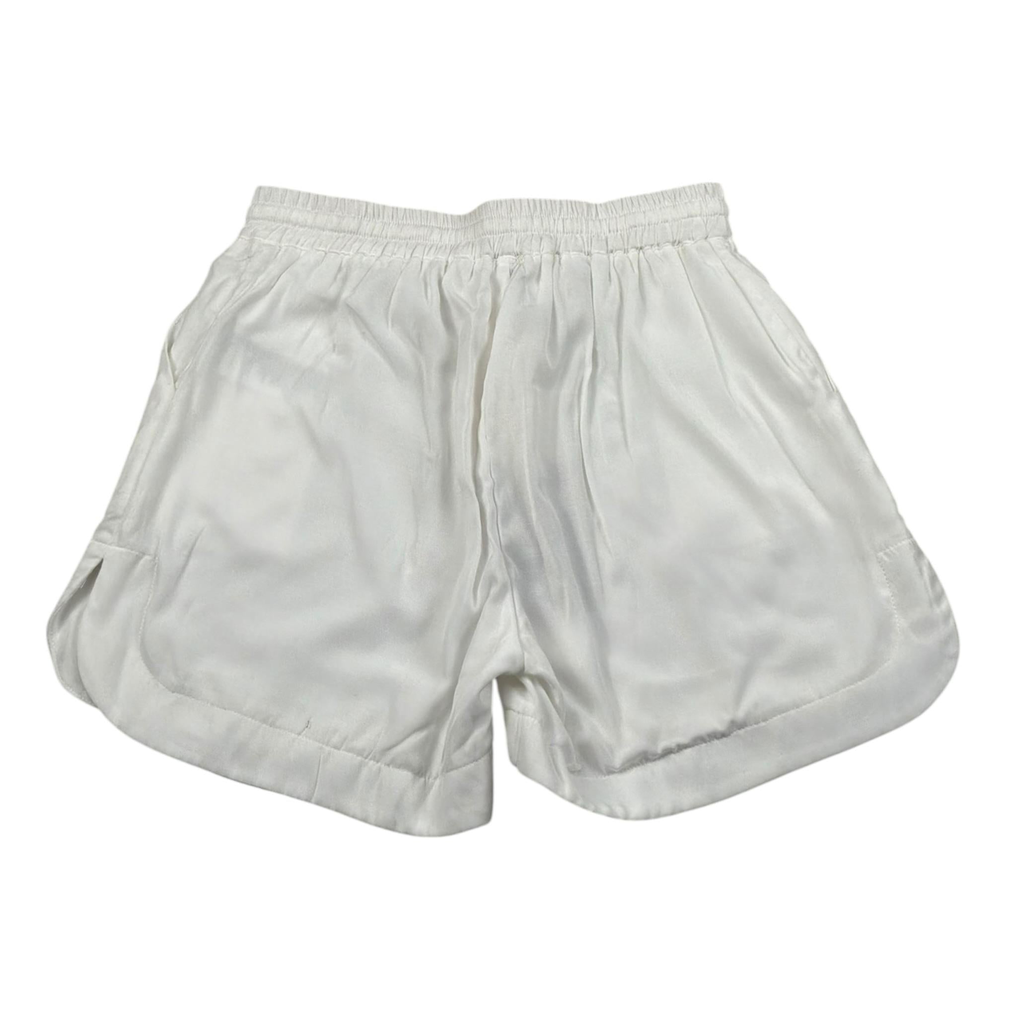 Manila Grace Short Tinta Unita con Elastico In Vita per Bambina MG2657 BIANCO MANILA GRACE 