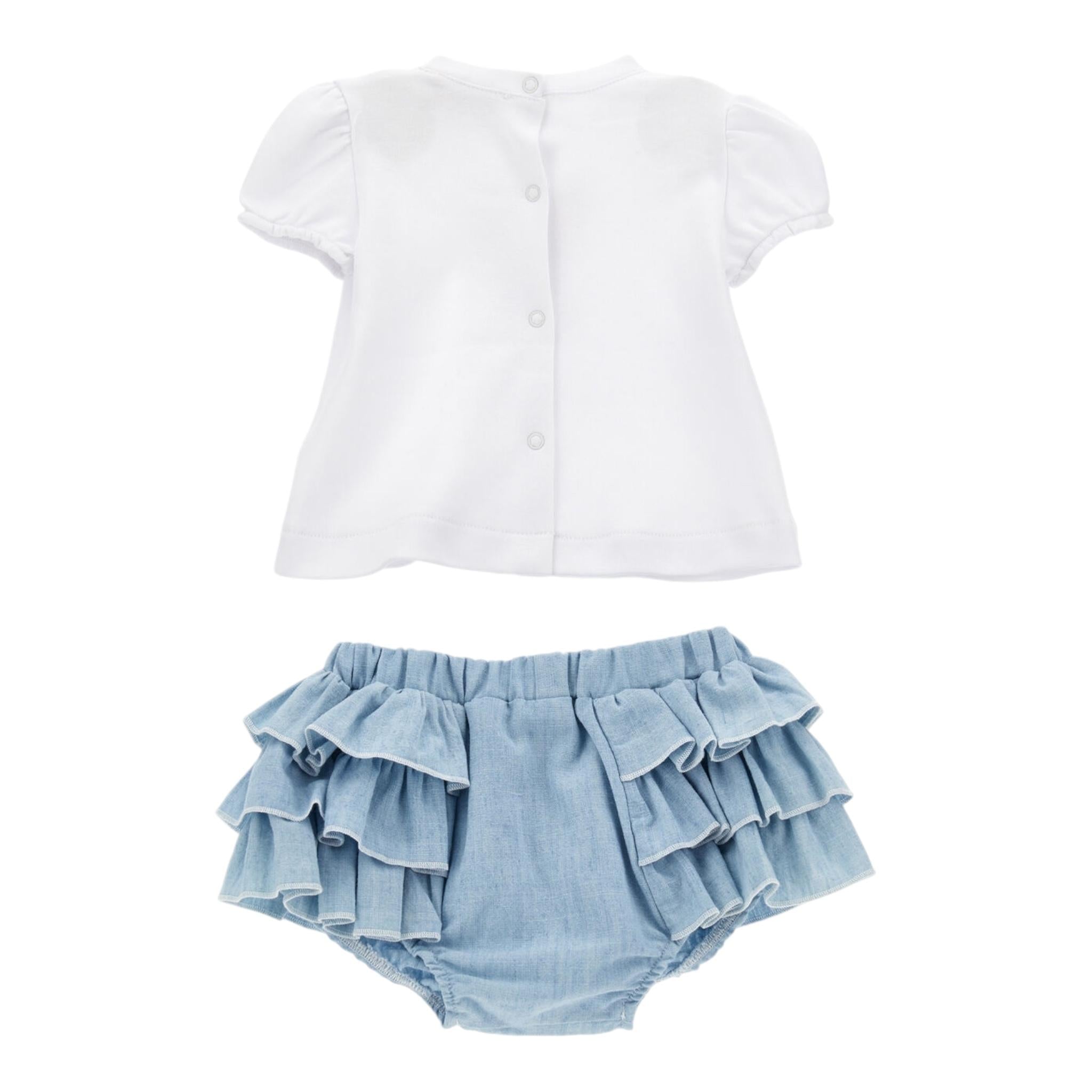 MONNALISA 35C509BIANCO/AZZURRO