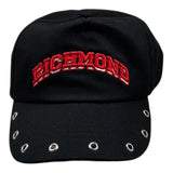 John Richmond Cappello con Visiera Tinta Unita con Stampa per Bambino RGP26069BT NERO JOHN RICHMOND 