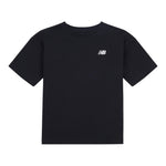 New Balance T-Shirt Girocollo Tinta Unita con Logo per Bambino LAKB0001 NERO NEW BALANCE 